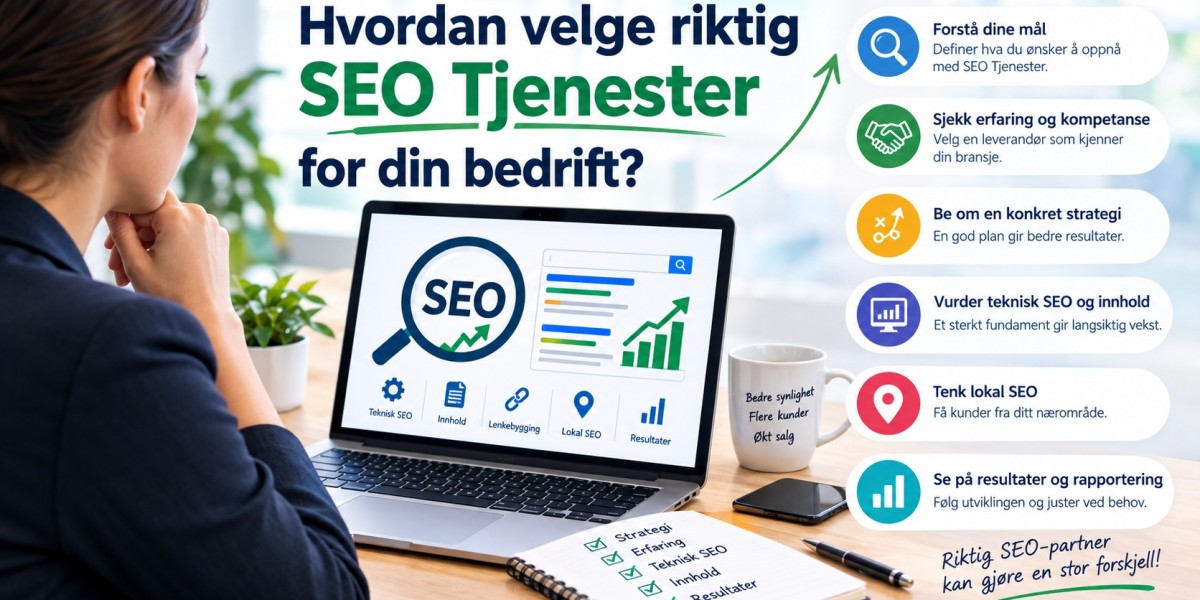 Hvordan velge riktig SEO tjenester for din bedrift