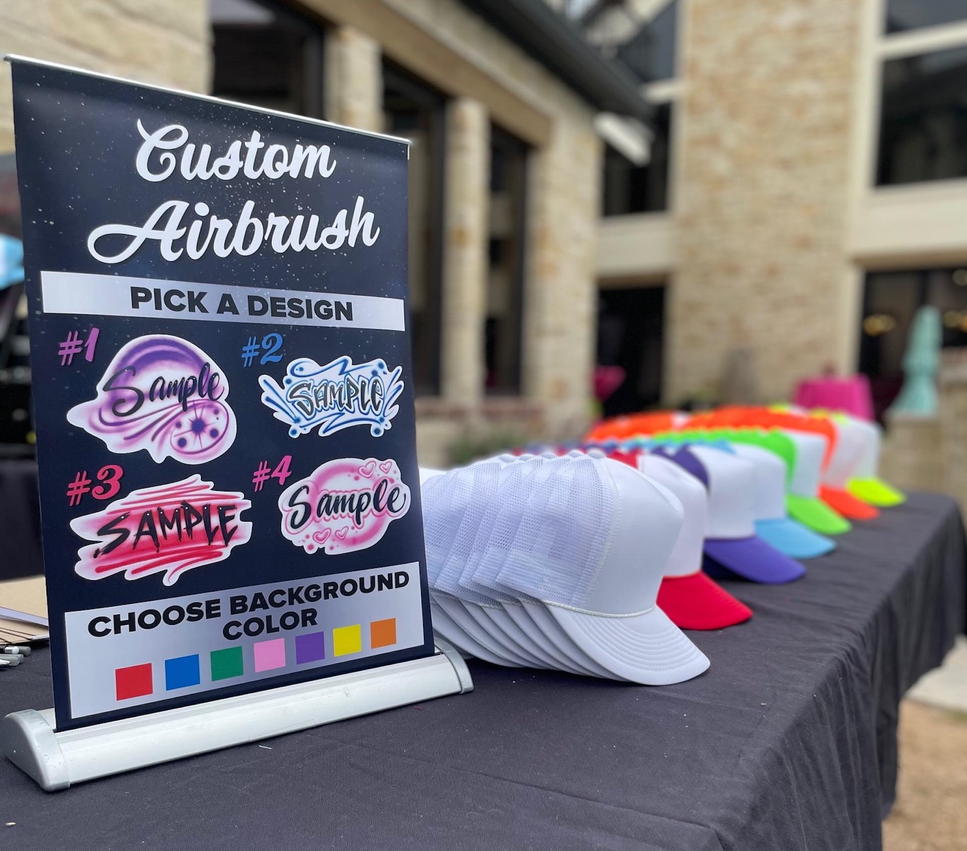 Airbrush Hats for Parties: Fun & Unique Event Idea